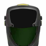 View of large inner grinding visor for ESAB G30 Shade 10 #0700000430